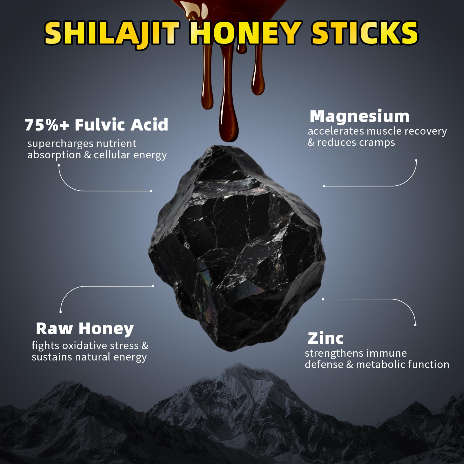 Mchokuu origine himalaya, scene montagne pure et naturelle.