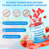 Sac de sport avec gommes Potassium 1200mg, à emporter.