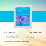 McKesson compress pour articulations, application ciblée et confort lors de l'utilisation.