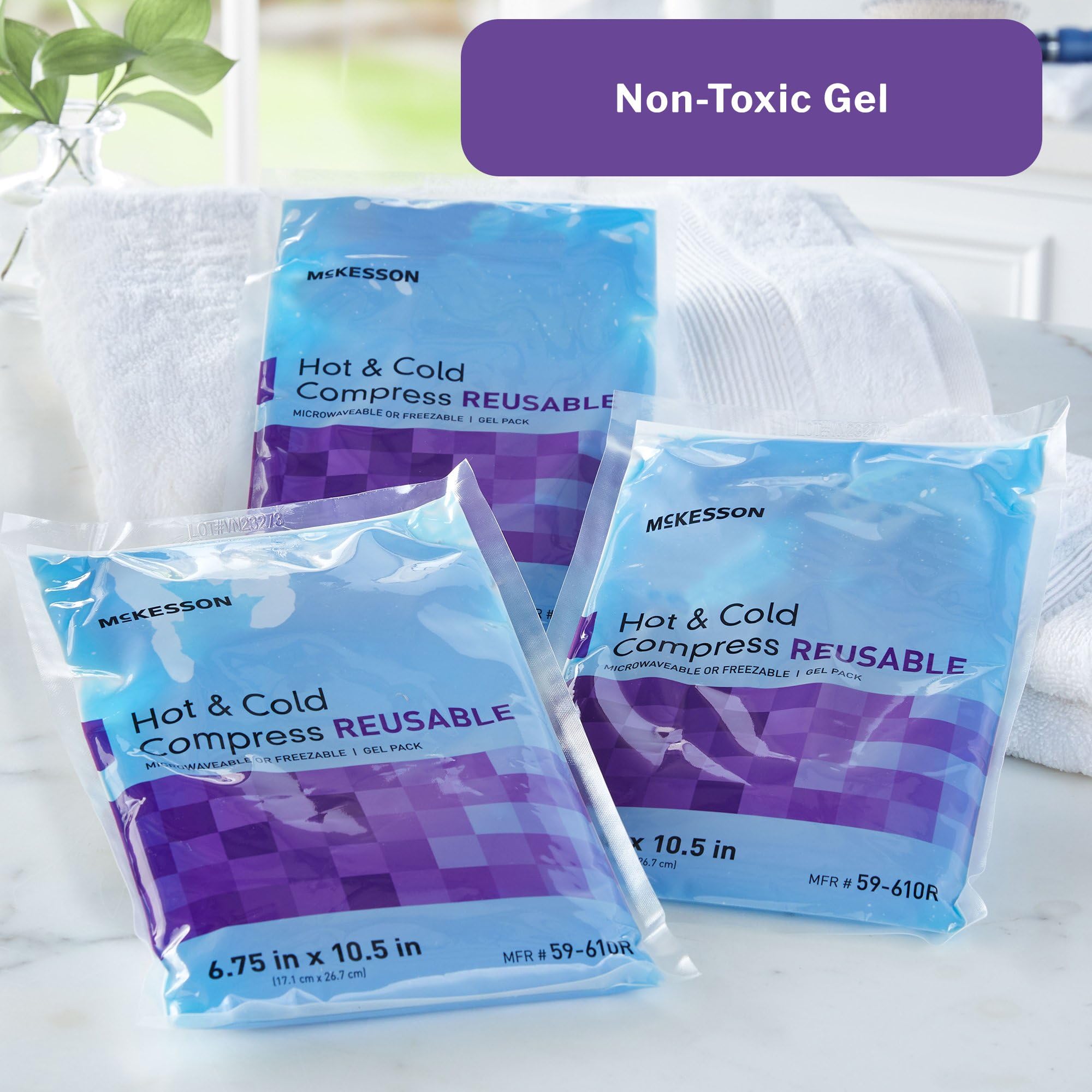 Compresse réutilisable McKesson épouse les contours du corps