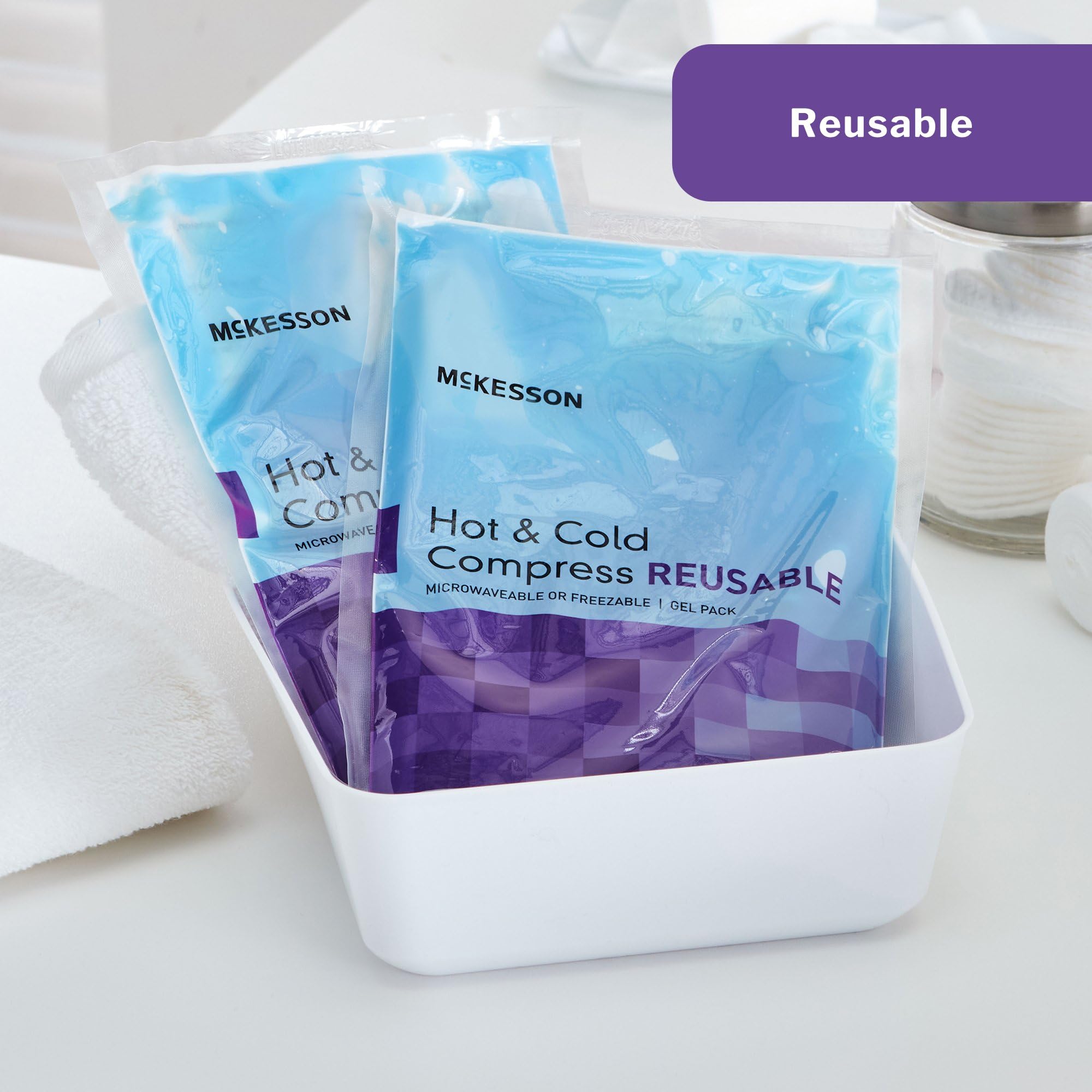 Nettoyage facile: McKesson se rince à l’eau savonneuse