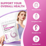 Mclovefy collagène multi avec acide hyaluronique et vitamine C pour un teint lumineux.