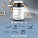 MD Process GlucoBerry étiquette, informations claires sur les ingrédients