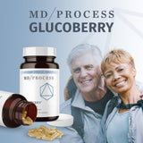 MD Process GlucoBerry ingrédients clés, visuel clair des composants