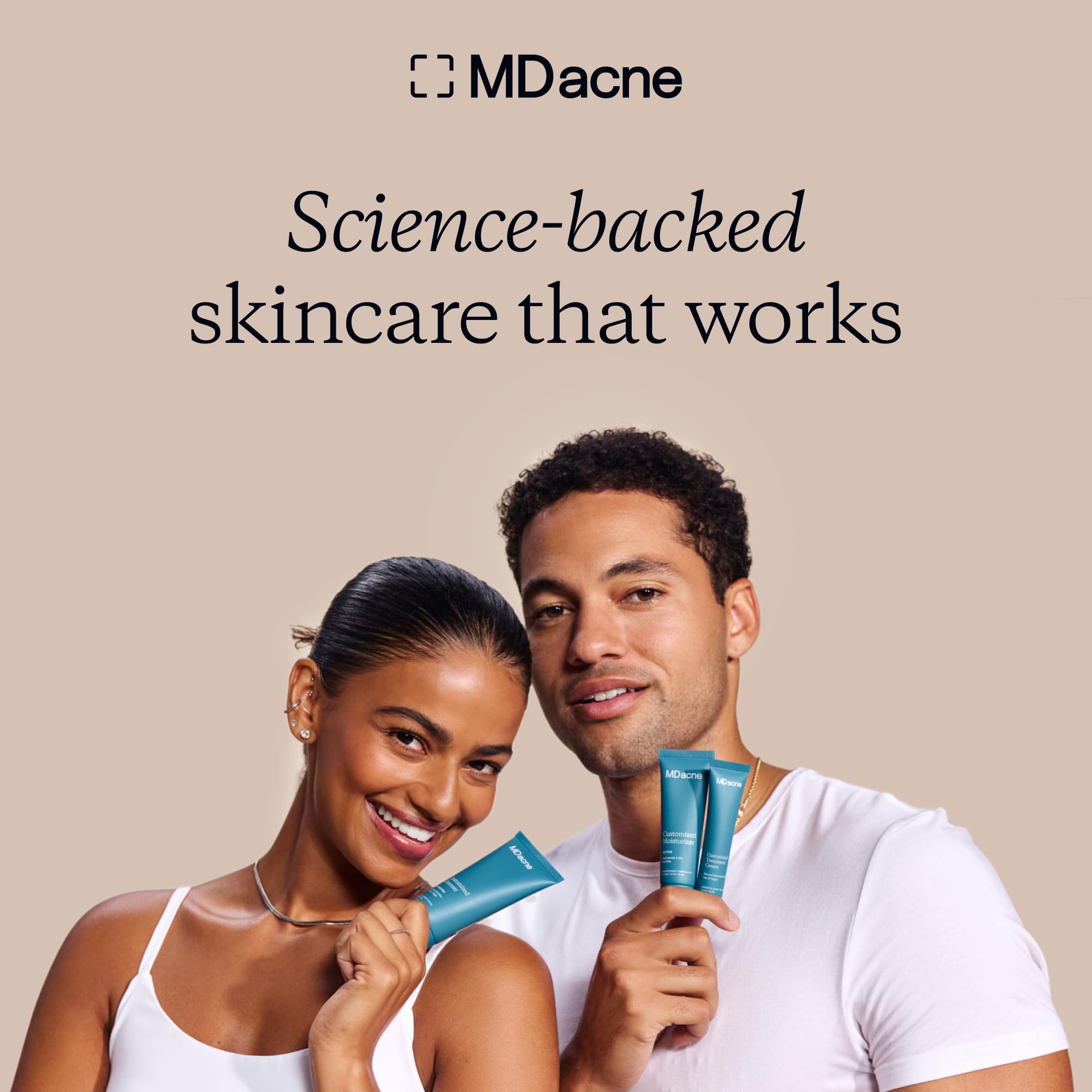 MDacne: rituel quotidien pour une peau visiblement plus calme.