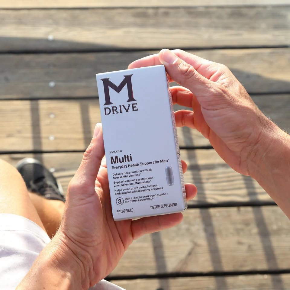 Mdrive Multivitamine Homme: enzymes digestives pour une digestion normale.