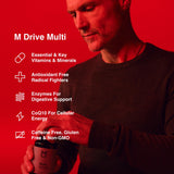 Mdrive Multivitamine Homme: manganèse et D3/K2 pour l'équilibre quotidien.