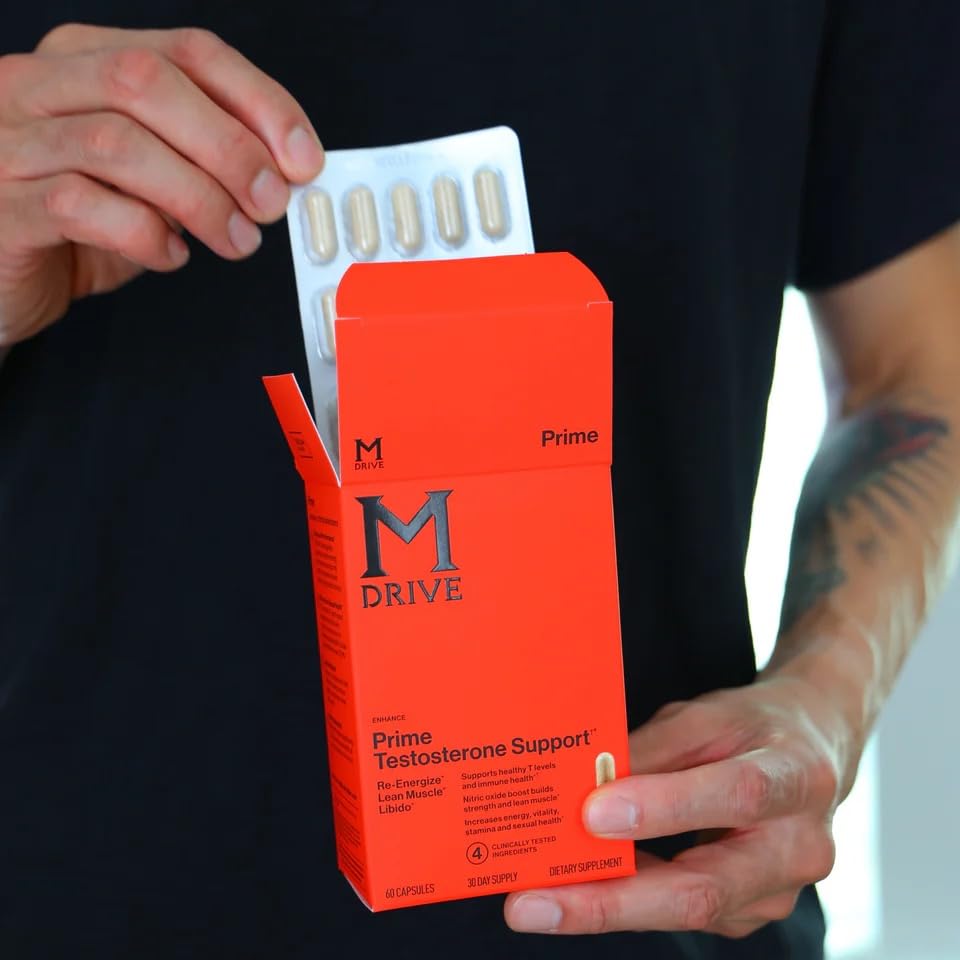 Mdrive Prime – 30 comprimés, prêt pour 15 portions quotidiennes