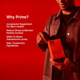 Mdrive Prime – étiquette lisible avec Ashwagandha KSM-66 et S7