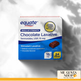 Me GustA Shop Equate laxatif chocolat comprimés vue détaillée.