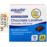 Me GustA Shop Equate laxatif chocolat ingrédients, référence rapide.