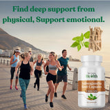 ME GUSTA HEALTH Ashwagandha : poudre fine d'arôme végétal et couleur naturelle.