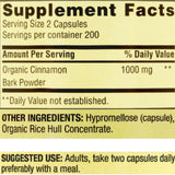 Organisateur de pilules pratique pour cannelle Spring Valley 1000 mg