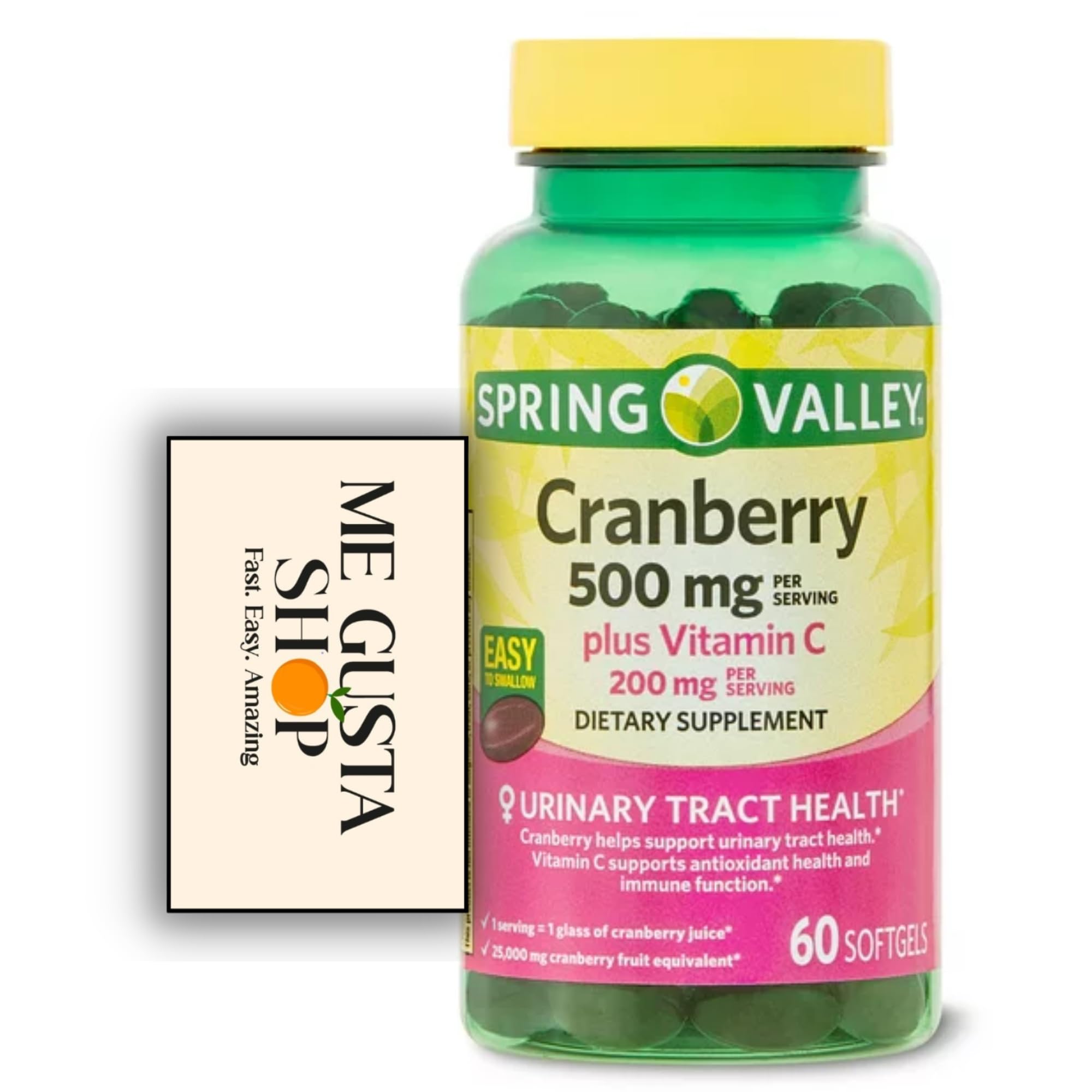 Me Gusta Shop Cranberry utilisation quotidienne – capsules faciles à intégrer