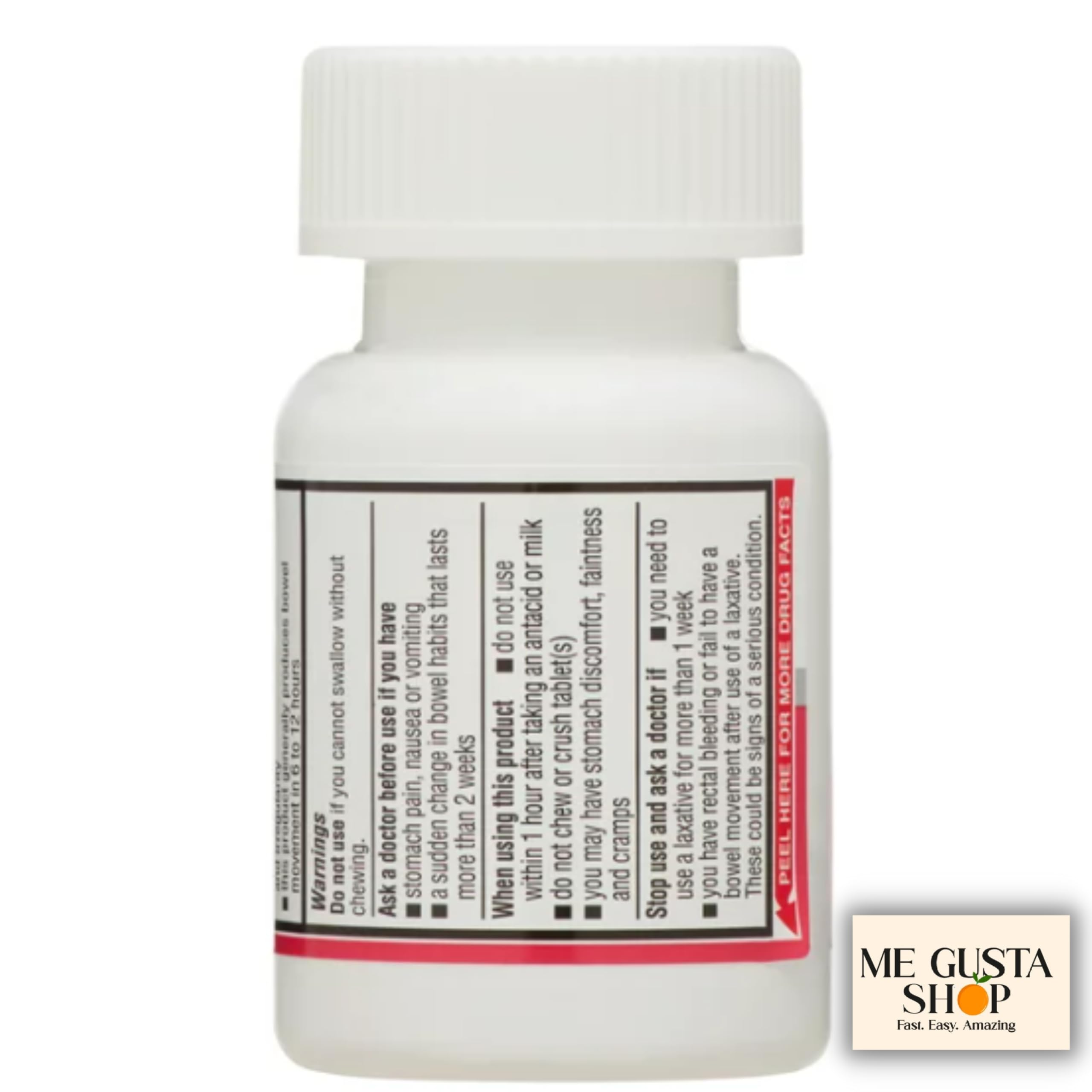 Laxatif Equate, dosage 5 mg par tablette, contrôle et clarté.