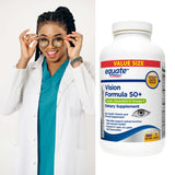 Emballage clair et informatif ME GUSTA SHOP Equate Vision 50+.