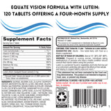 Me Gusta Shop Equate Vision Lutéine - Tablettes quotidiennes favorisant la santé oculaire