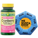 ME GUSTA SHOP Spring Valley Canneberge 15000 mg – comprimés faciles à prendre au quotidien.