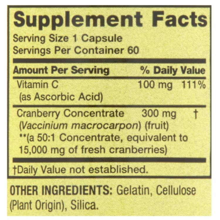ME GUSTA SHOP Spring Valley Canneberge 15000 mg – emballage élégant favorisant l’organisation.