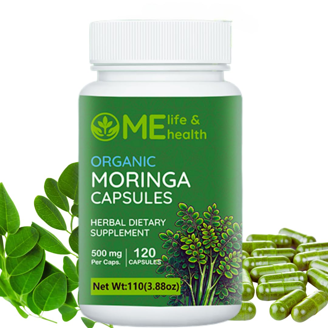 Gelules ME LIFE & HEALTH moringa en bouteille, prise facile au quotidien