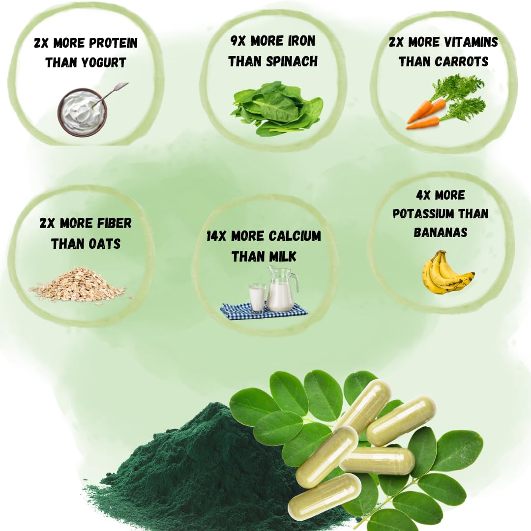 ME LIFE & HEALTH Spiruline biologique en poudre riche en protéines et antioxydants.