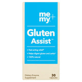 Me + My Gluten Assist, versement dans l’assiette: montre comment intégrer le produit.
