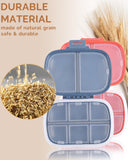 Meacolia boîte pilules portable et légère, facile à glisser dans sac ou poche.