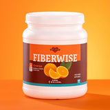 Meaneor FiberWise Orange: étiquette lisible indiquant une source naturelle de fibres.