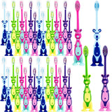 Brosse Medanera Kangourou pour enfants avec couvercle et hygiène facilitée.