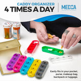 Couvercle-glissant MEDca assurant une fermeture sécurisée des pilules