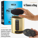 MEDca Design-or-luxueux, organisateur élégant pour votre espace quotidien.