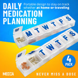 MEDCA Rangement sûr et sans BPA pour vos médicaments.
