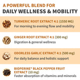 MEDCHOICE Curcuma Extra Force : BioPerine améliorant potentiellement l’absorption des actifs.