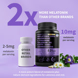 MEDCHOICE Ingrédients Mélatonine 10 mg - association synergique favorisant le repos.
