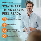 MEDCHOICE nootropique Étiquette vegan – formule adaptée pour vegan