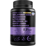 MEDCHOICE Sommeil 10 mg - capsules en flacon pour une routine nocturne.