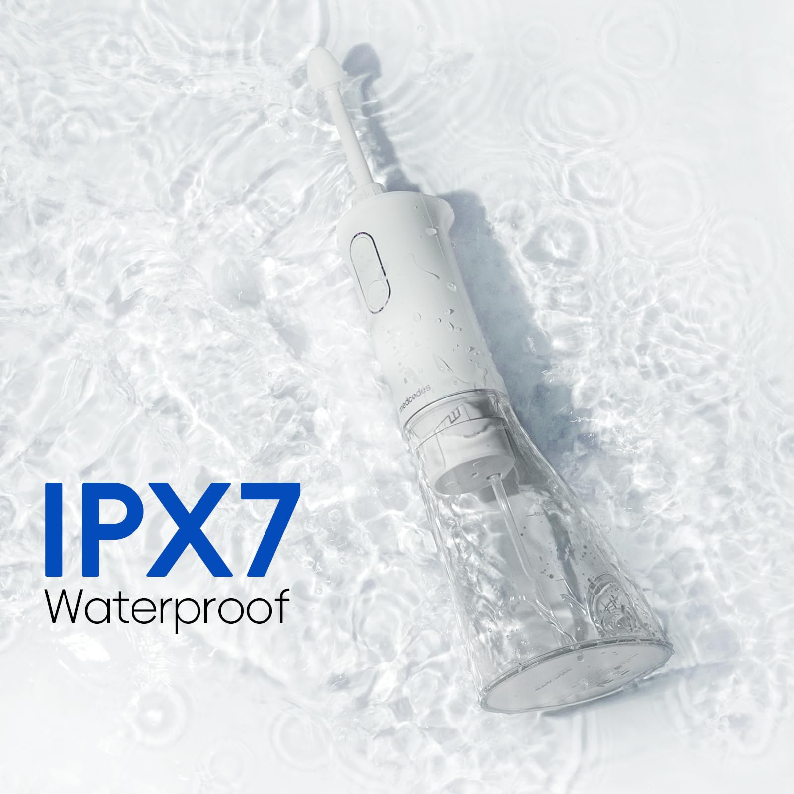 Medcodes Neti Pot Buse rotative à 360° pour angle optimal