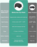Masque Medcursor avec câble Type-C pour utilisation en déplacement ou bureau