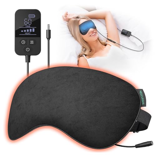 Masque Medcursor chauffant sur le visage pour un confort instantané.