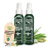 Medella Naturals répulsif citronnelle en flacon, éloigne moustiques.
