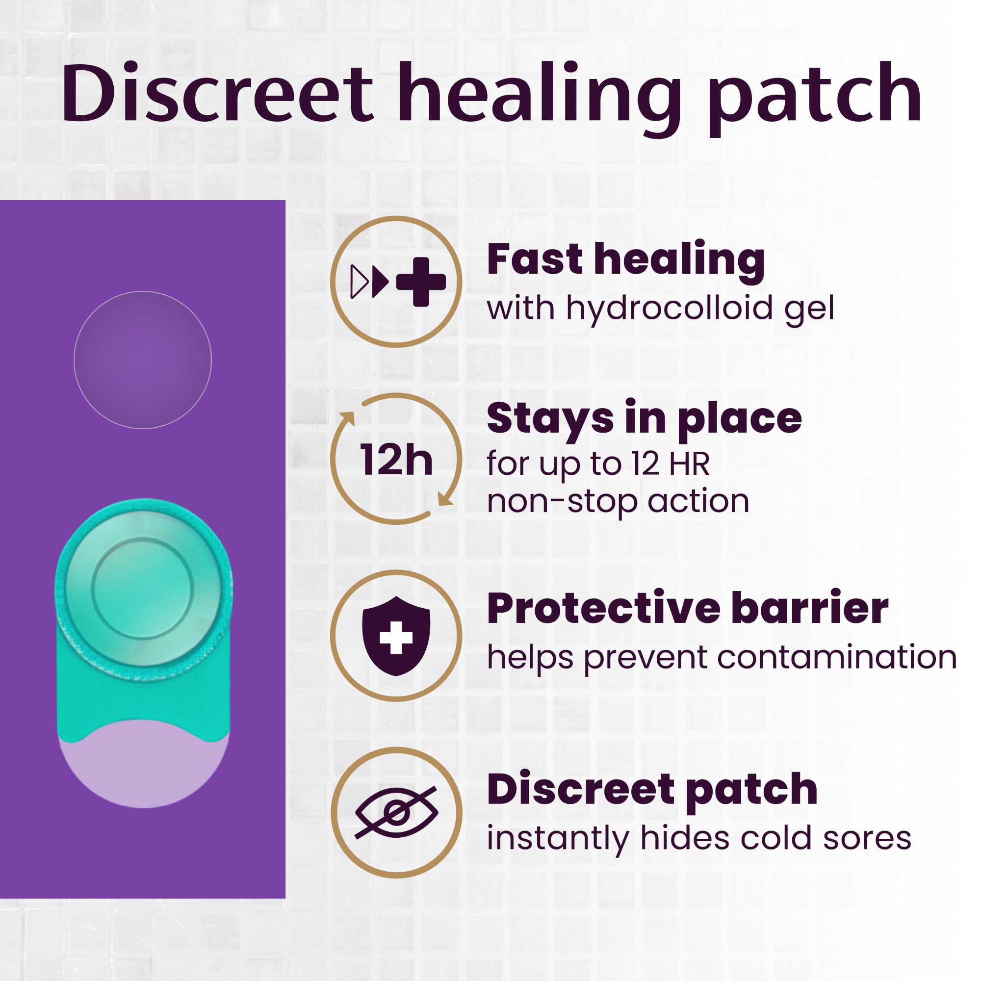 Mederma Patch discret et translucide pour un usage quotidien
