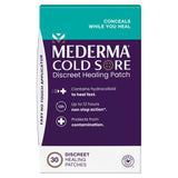 Mederma Patch herpès translucide qui masque le bouton et reste discret