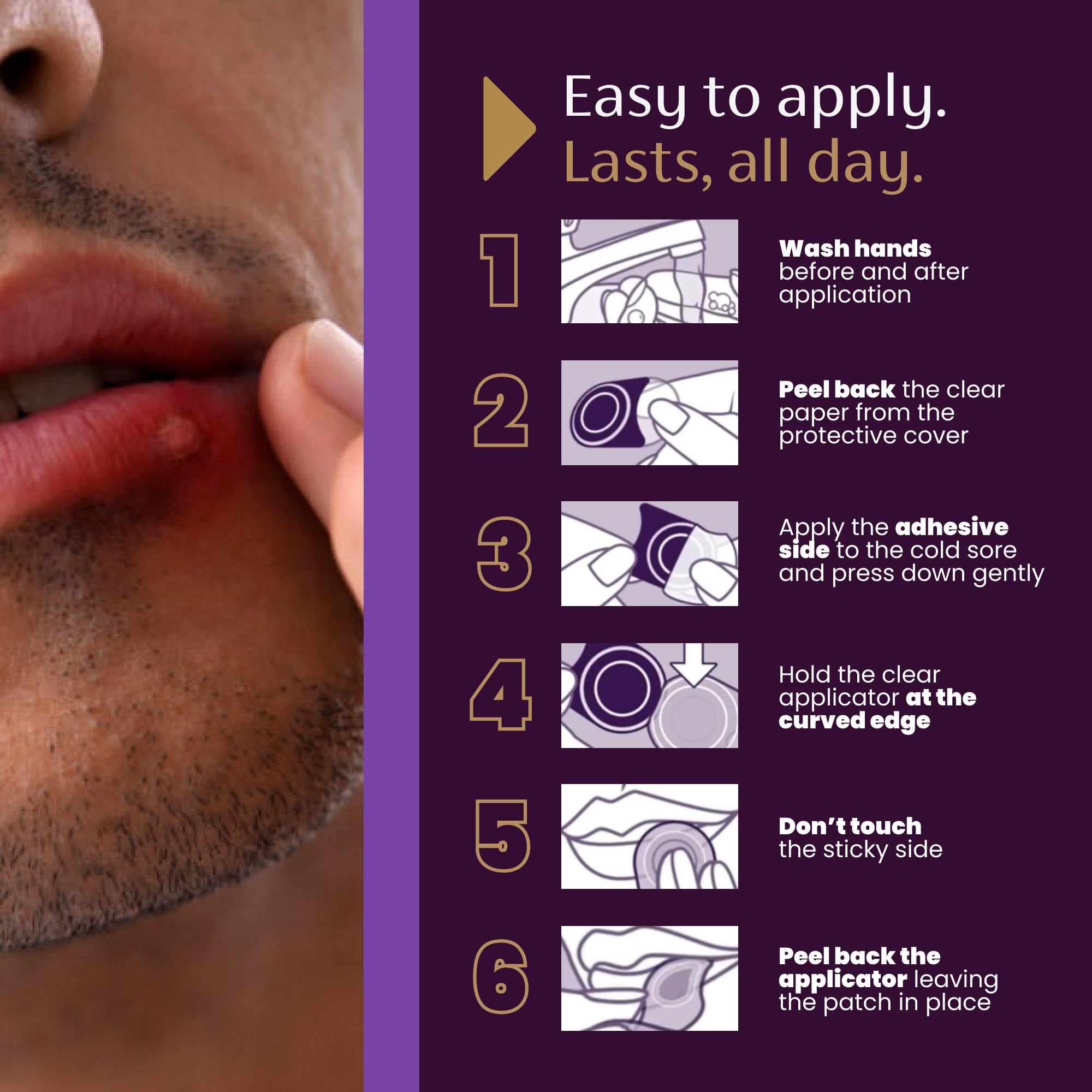 Mederma Patch relief rougeur et douleur, peau apaisée