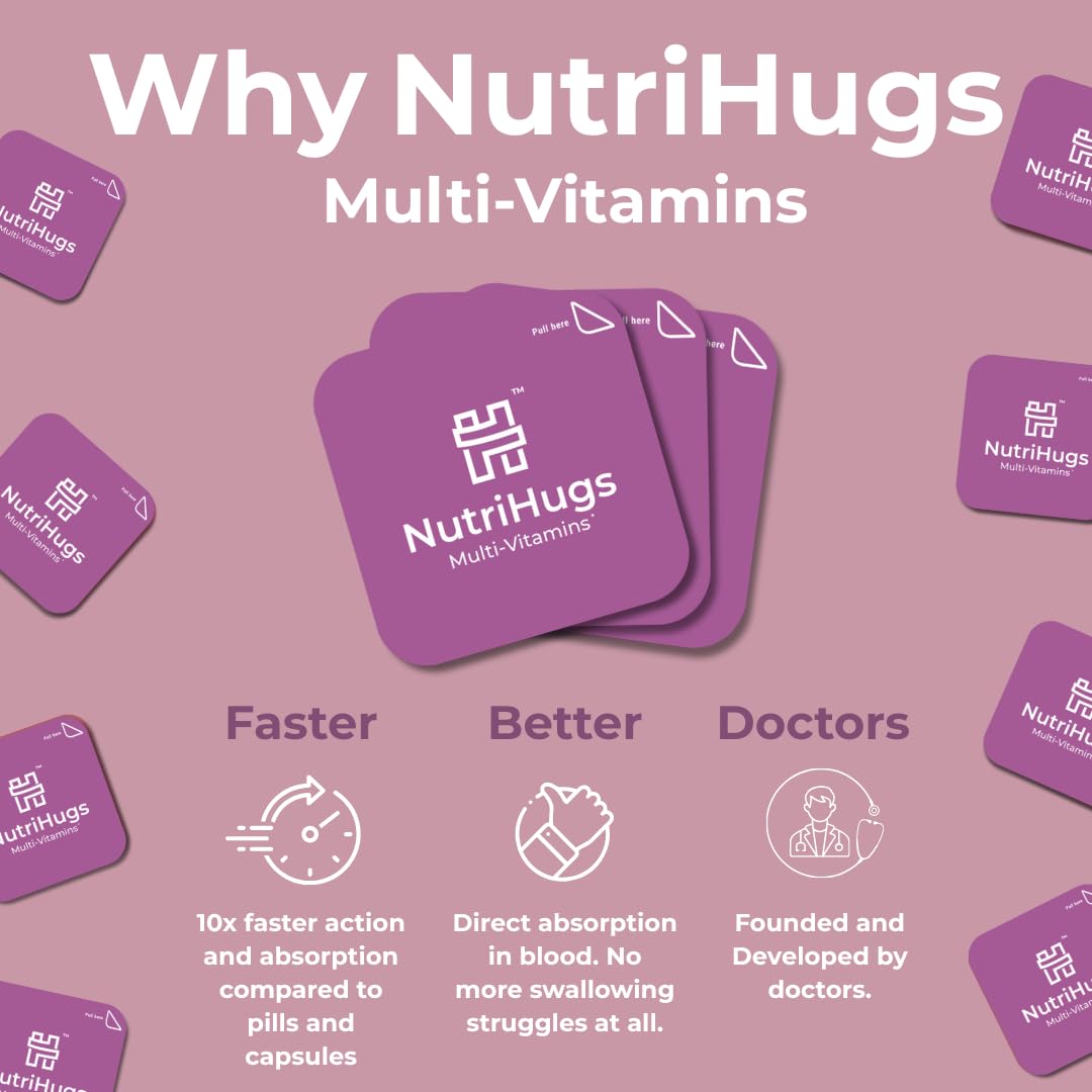 MedHugs NutriHugs absorption rapide sans pilules pour gagner du temps.