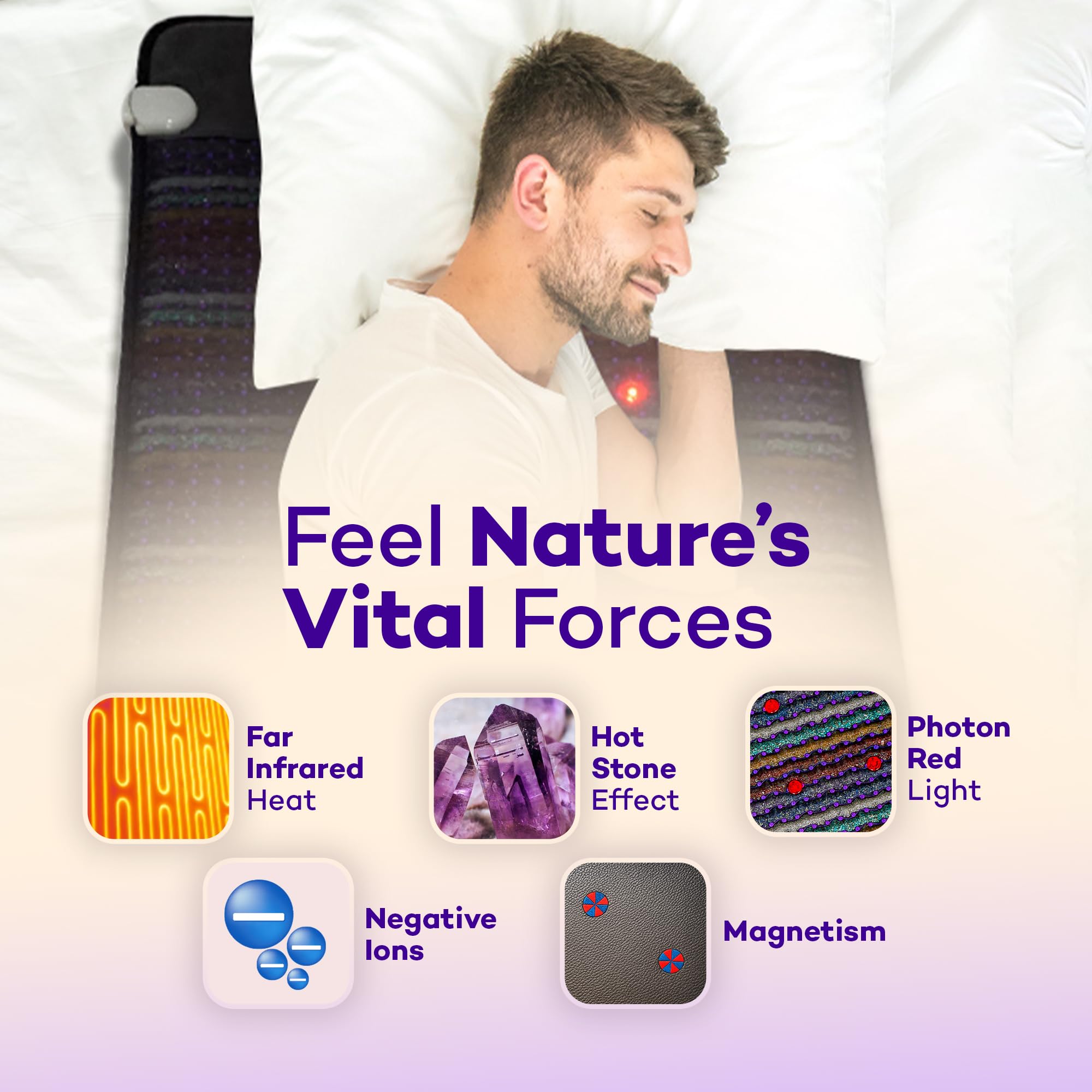 MediCrystal design EMF-free, sécurité et fiabilité quotidiennes.