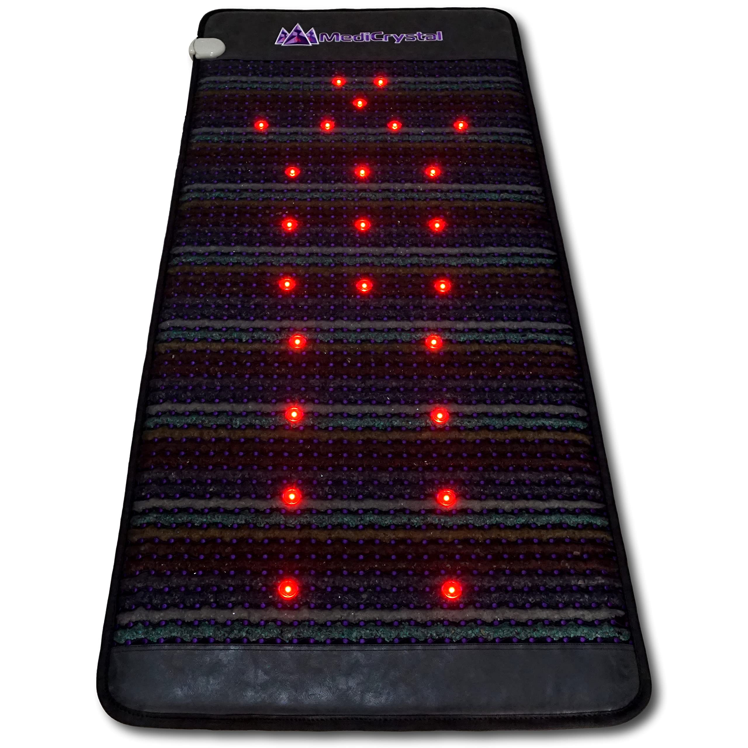 MediCrystal matelas infrarouge ensemble, chaleur en profondeur pour relaxation.
