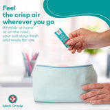 Emportez Medi Grade pour le rinçage nasal lors de vos déplacements.