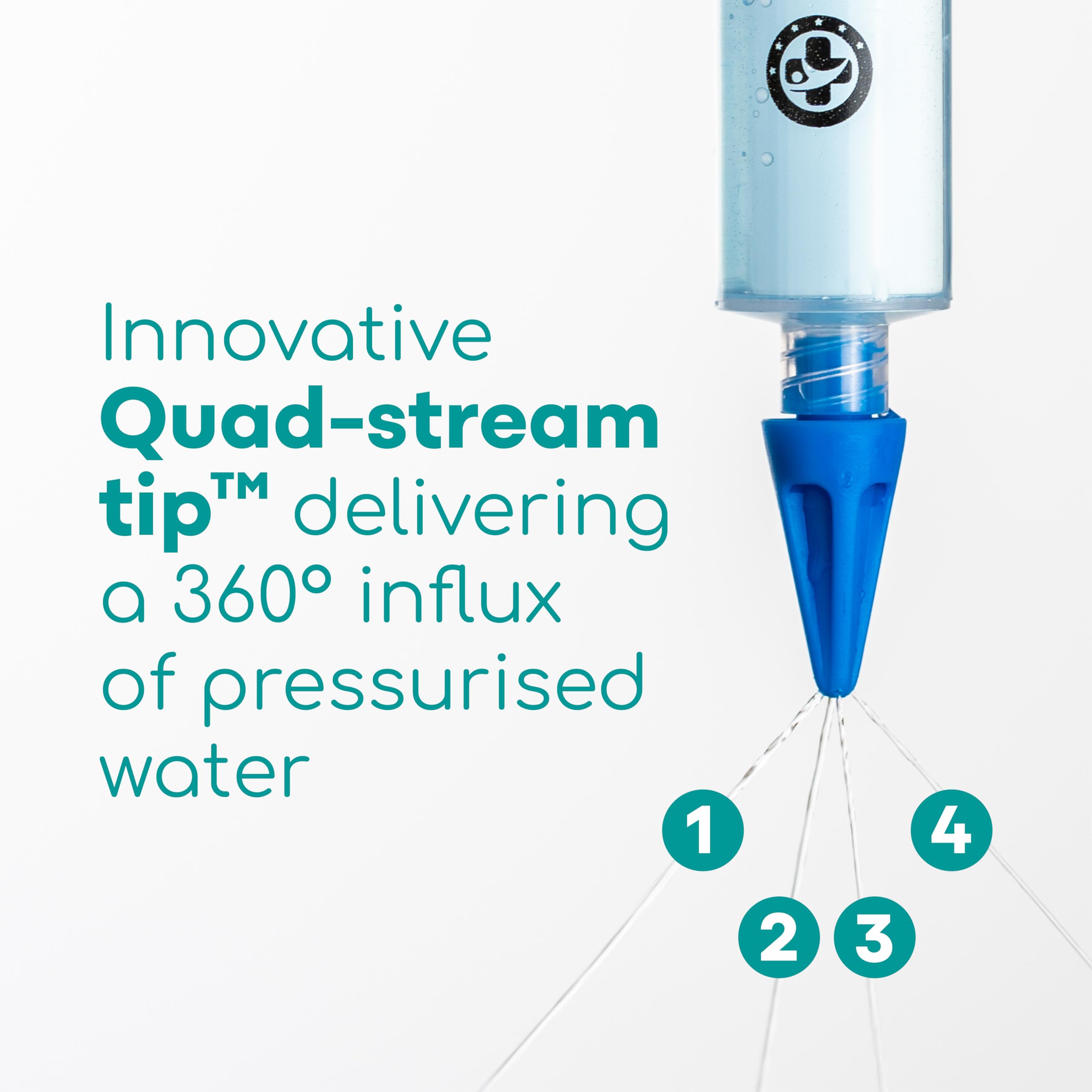 Medi Grade nettoyage oreille avec eau naturelle, méthode simple.