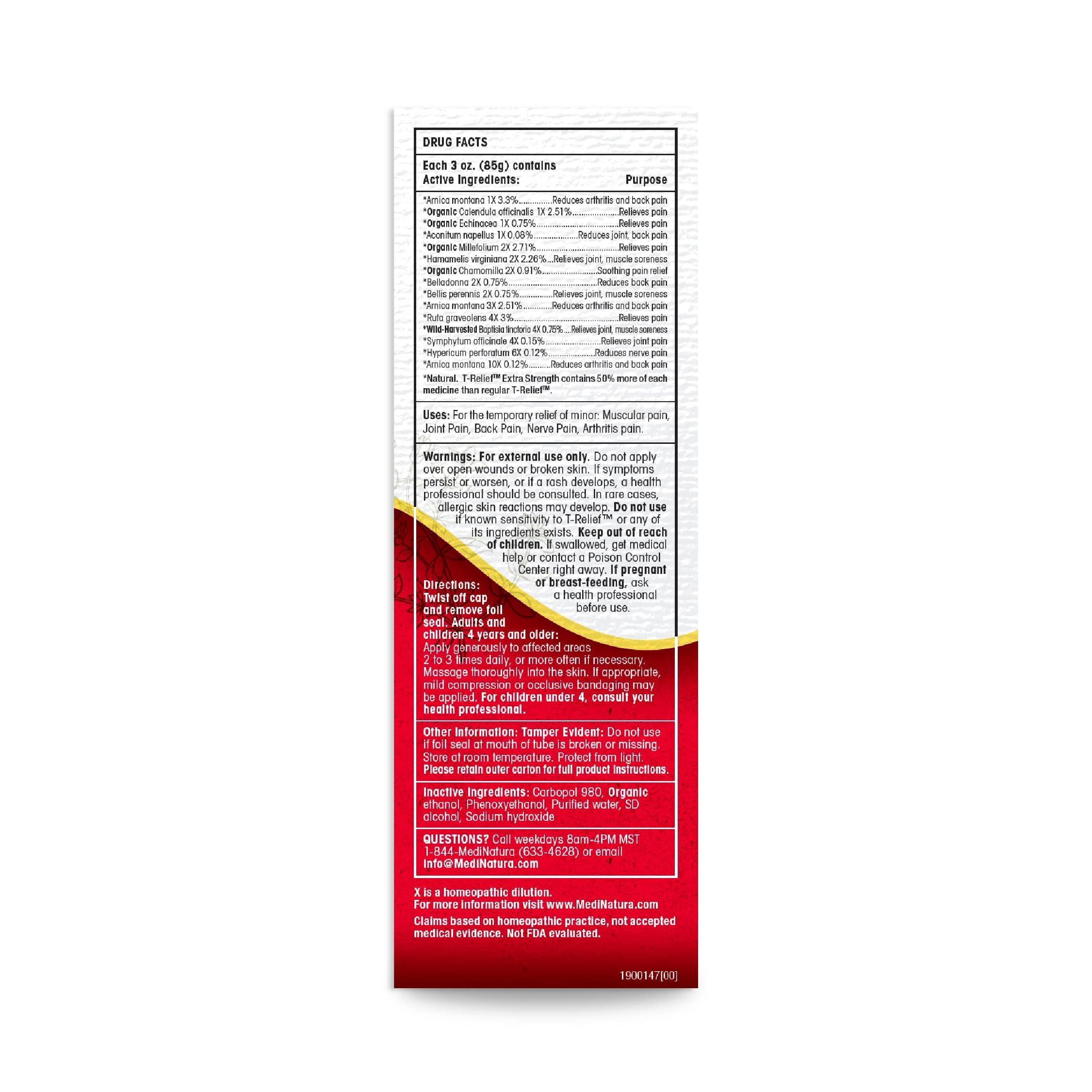 MediNatura T-Relief Gel Arnica, convient pour femmes et hommes actifs.
