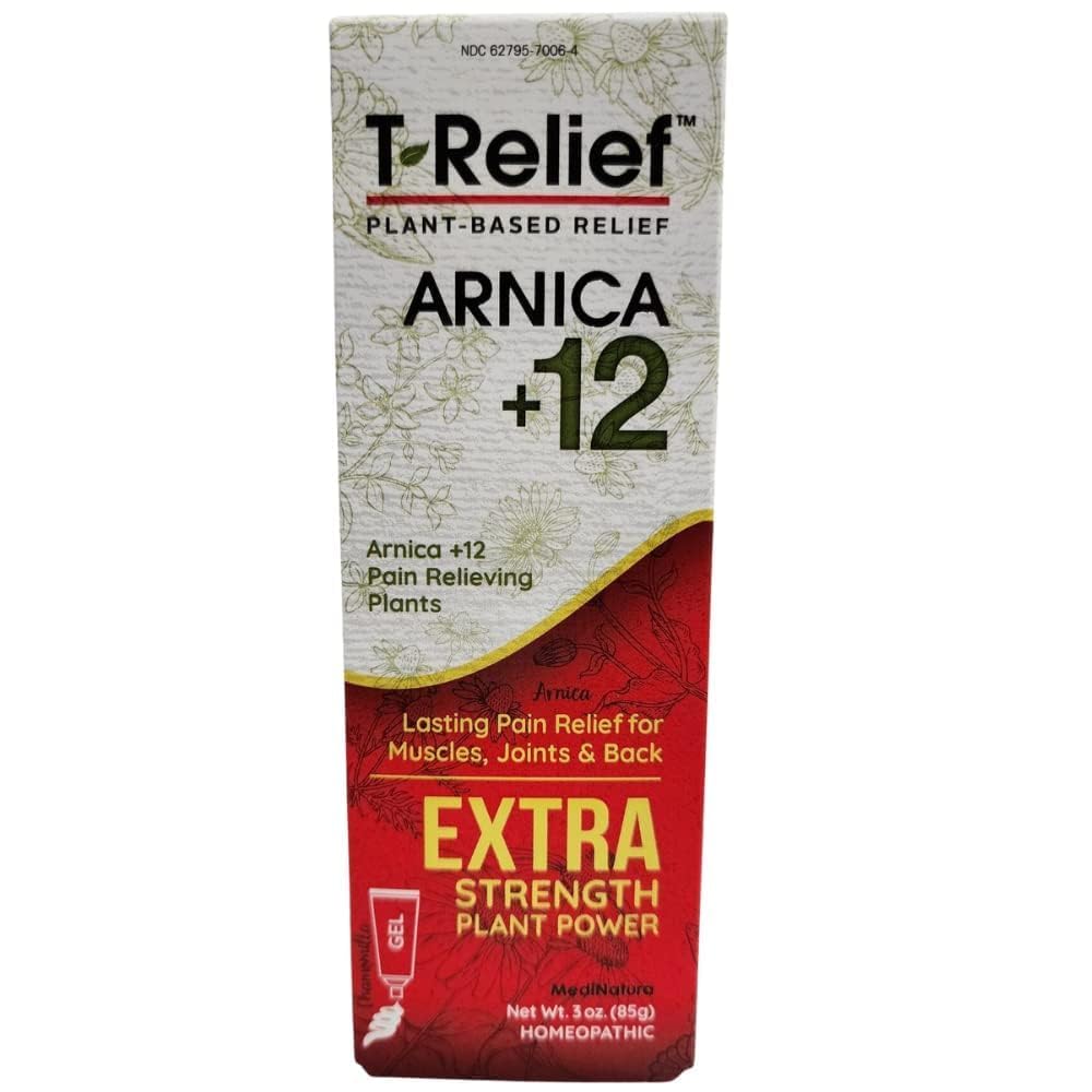 MediNatura T-Relief Gel Arnica, format duo pratique pour économiser.